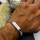 دستبند کارتیر مردانه استیل 