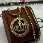 گردنبند الله فول نگین 