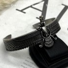 دستبند بنگل مردانه فروهر استیل رنگ ثابت