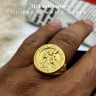 انگشتر سنت کریستوفر مشابه طلا
