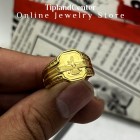 انگشتر مردانه فروهر طلایی مشابه طلا