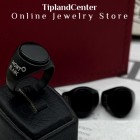 انگشتر مردانه یک دست مشکی برند مونت بلان