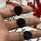 انگشتر مردانه یک دست مشکی برند مونت بلان