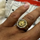 انگشتر شیر طرح طلا