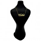 گردنبند اسم الهه با فونت لاتین