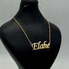 گردنبند اسم الهه با فونت لاتین