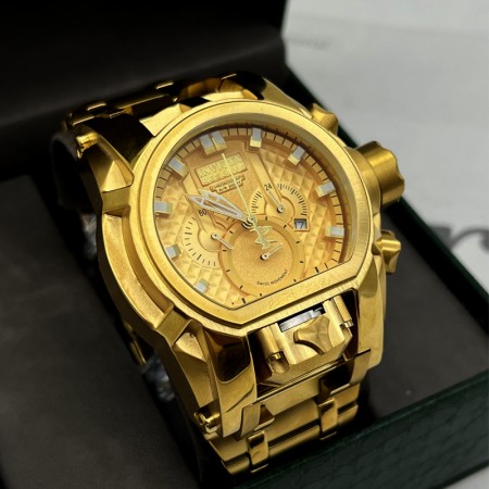 ساعت اینویکتا زئوس صفحه طلایی