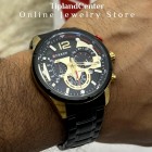 ساعت مچی مردانه کورن 8395 مشکی طلایی شیک و لوکس